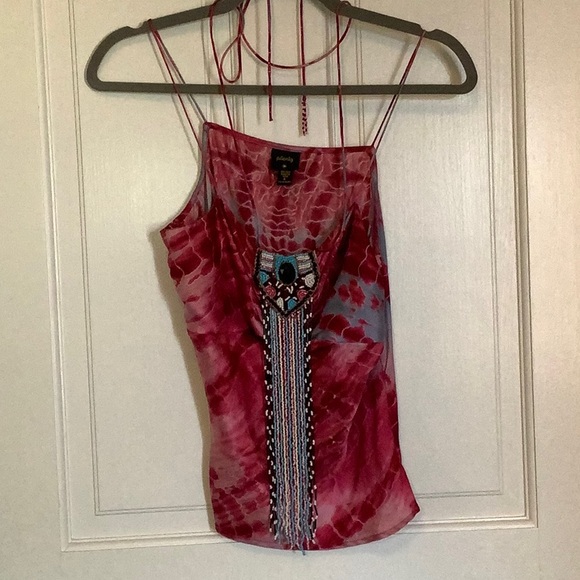 Vintage Plenty by Tracy Reese Silk Beaded Camisole - Picture 3 of 8